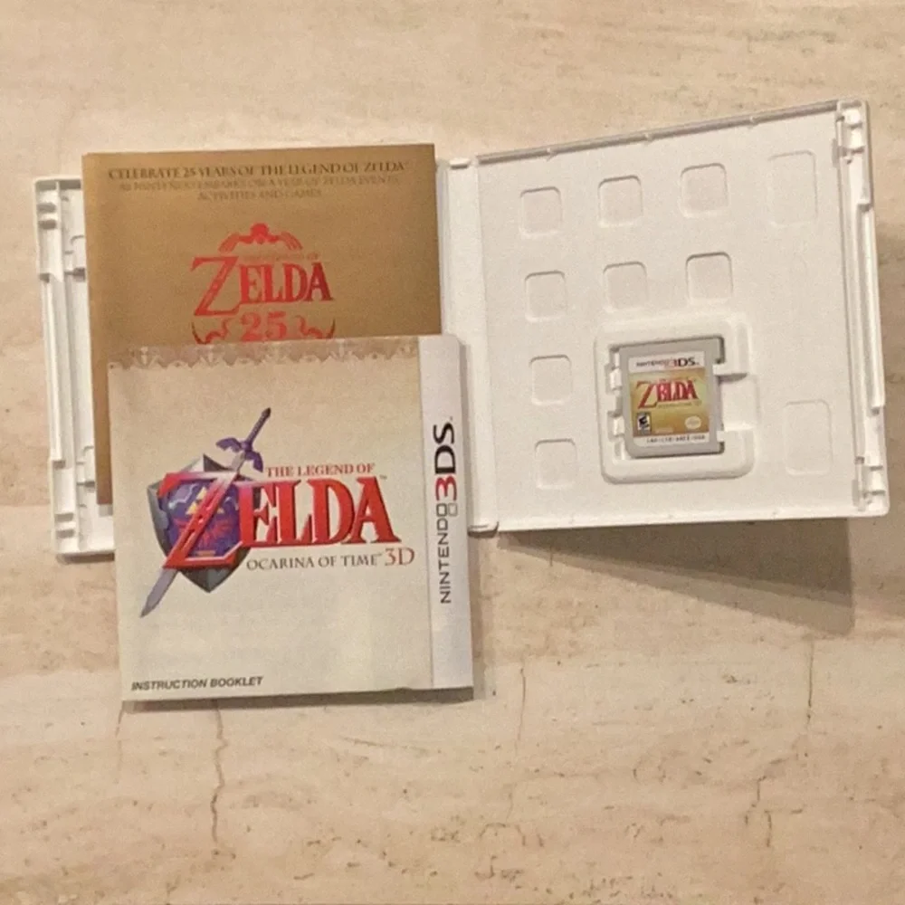 The Legend Of Zelda Ocarina Of Time 3D Nintendo 3DS Game
